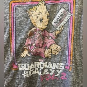 Guardians of the Galaxy Groot long sleeve retro style - Tissue 3/4